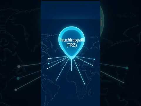Tamilnadu 2nd  largest  international airport