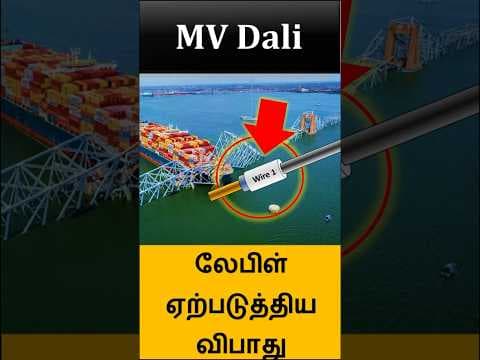 MV Dali crash  #shipaccidents