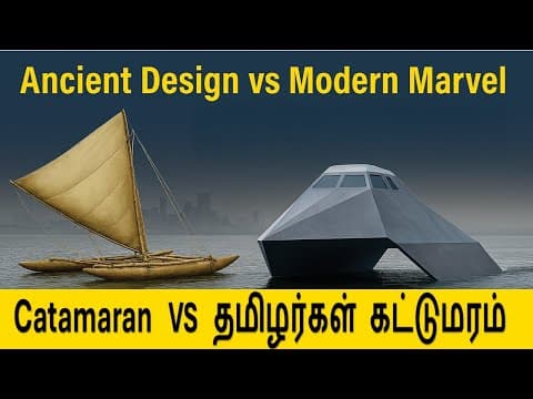 Catamaran என்று ஏன் பெயர் வைத்தார்கள் ? Multihull ships - அவை தமிழர் காடுமரமா?